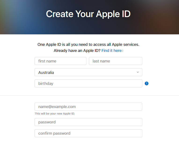 Apple id неактивен